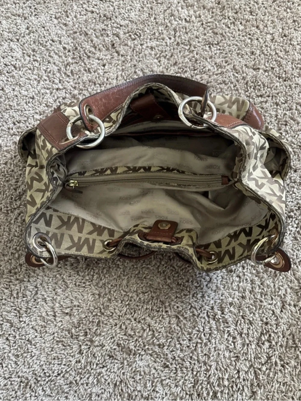 Michael Kors Logo Shoulder Bag